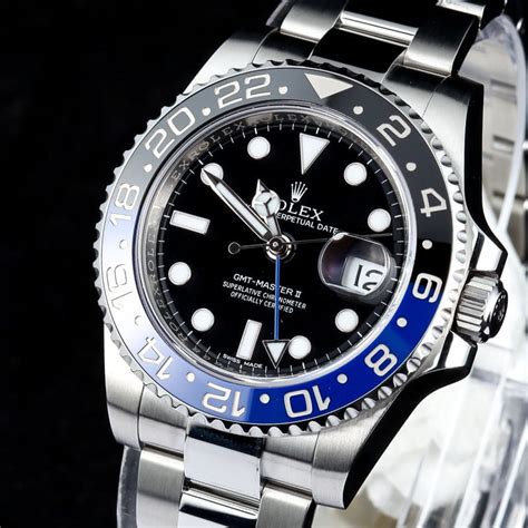 rolex gmt blue black size|rolex gmt master 11 price.